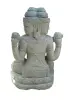 Product image 5 of the product “Sitting Tri Murti with 3 heads, 147cm Height, Natural ”